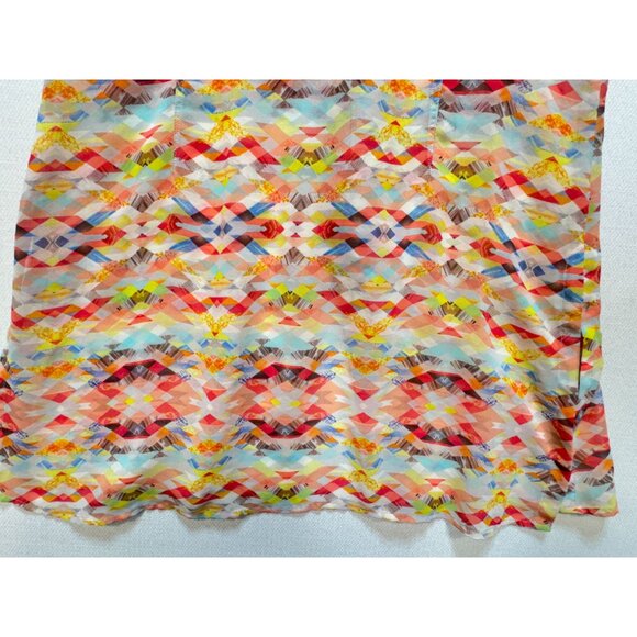 Cabi Avery Aztec Tunic Tank Top Womens Size S Multicolor Geo Sleeveless Boho - Picture 14 of 14